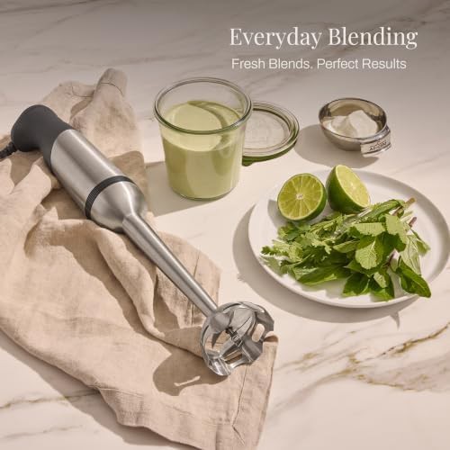 Silver Stainless Steel Turbo Immersion Blender — photo 4