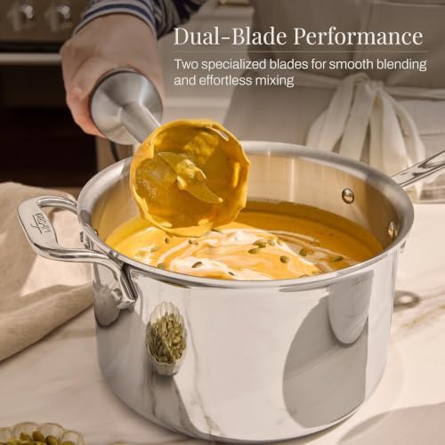 Silver Stainless Steel Turbo Immersion Blender — photo 5