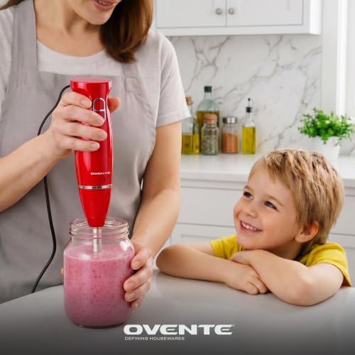 Red Corded Immersion Blender 300W — photo 4