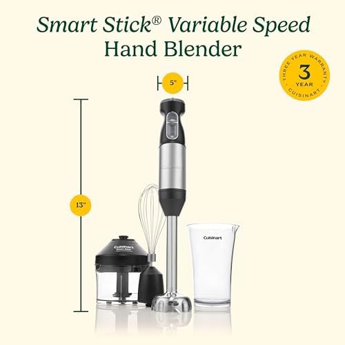 Stainless Steel Variable Speed Hand Blender — photo 5