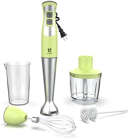 Eight Speed Immersion Blender with Chopper