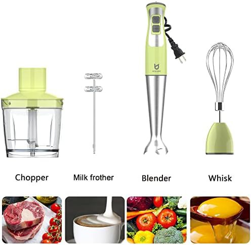 Eight Speed Immersion Blender with Chopper — photo 3