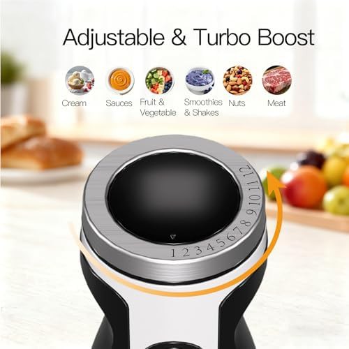 Multipurpose thousand watt hand blender with chopper — photo 4