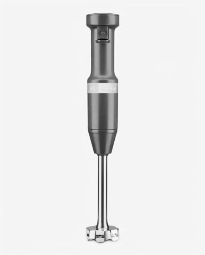 Charcoal grey variable speed corded immersion blender — photo 5