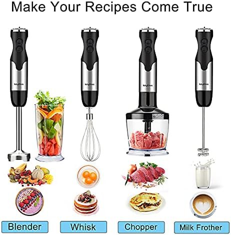 Keylitos 5 in 1 black immersion hand blender — photo 4