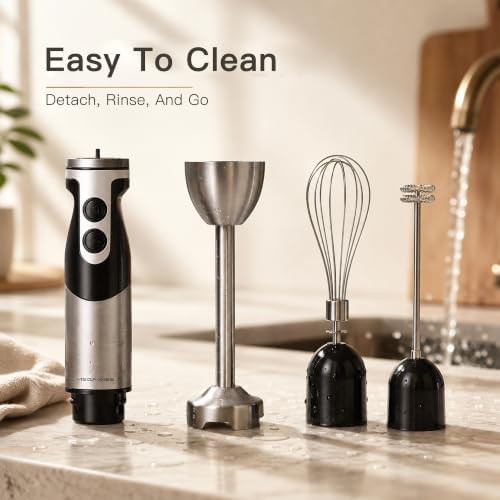 High power titanium stick blender — photo 5