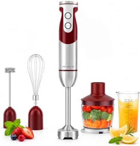 Red five in one variable speed blender