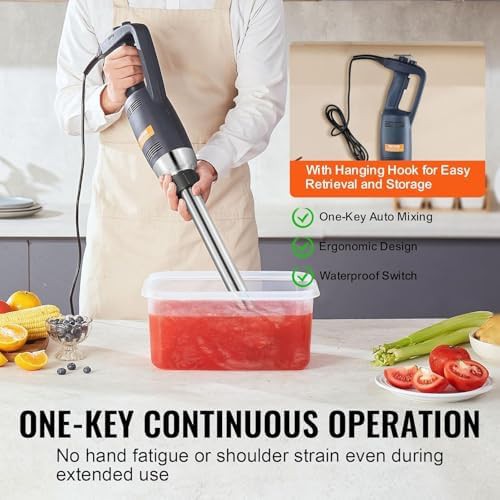 Constant speed 19.7 inch shaft commercial blender — photo 4