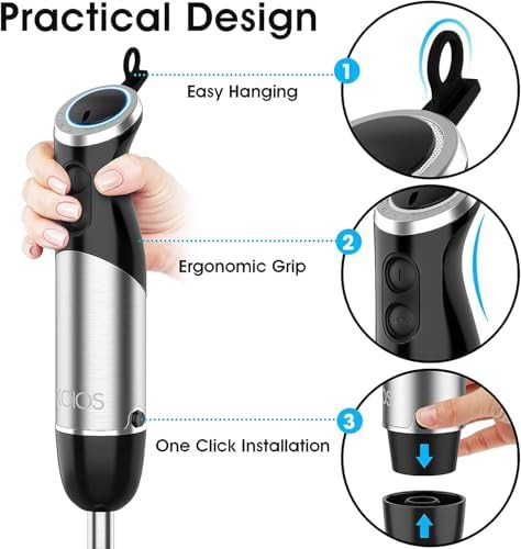 Upgraded 1000W five in one stick blender — photo 4