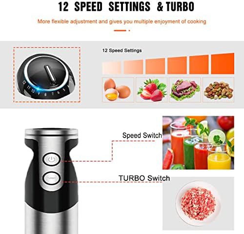 Black three in one hand blender — photo 3