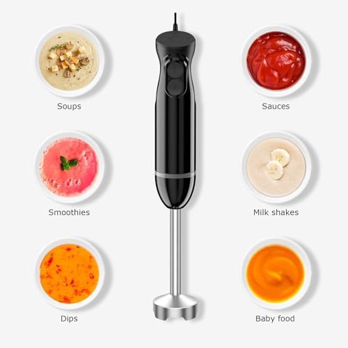 Two Speed Stainless Steel Hand Blender — photo 3