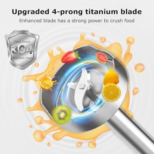 Two Speed Stainless Steel Hand Blender — photo 4