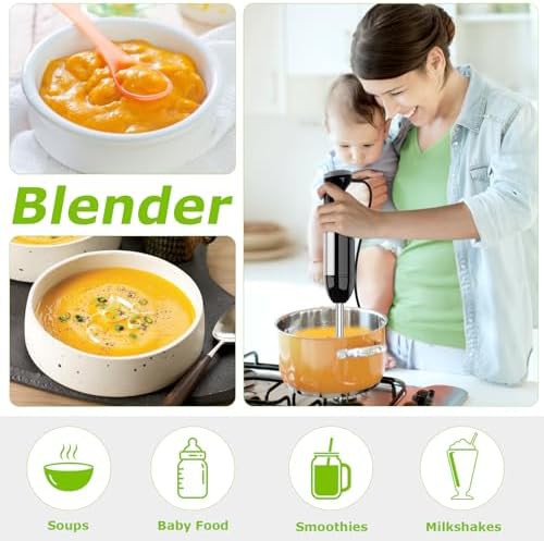 Twenty Speed Immersion Blender with Turbo Mode — photo 3