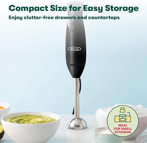 Black Two Speed Portable Hand Mixer with Whisk — photo 5