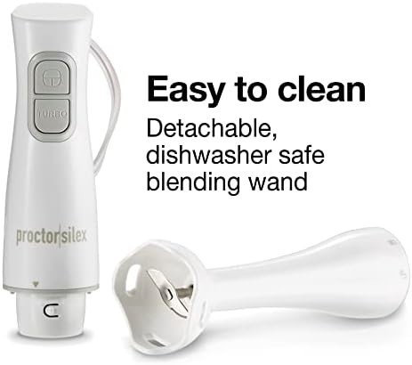 White Two Speed Detachable Blender — photo 5