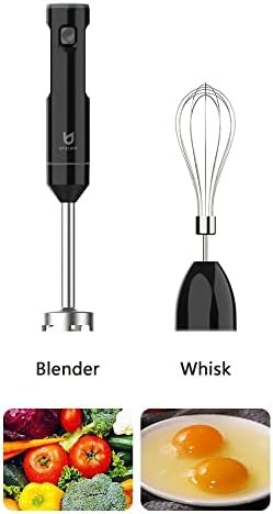 Cordless Immersion Blender with Whisk Attachment — photo 3