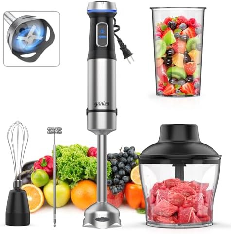 Ganiza 1000W 5 in 1 hand blender