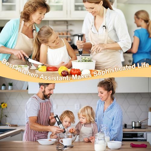 Black 5 in 1 stick blender with variable speed — photo 3