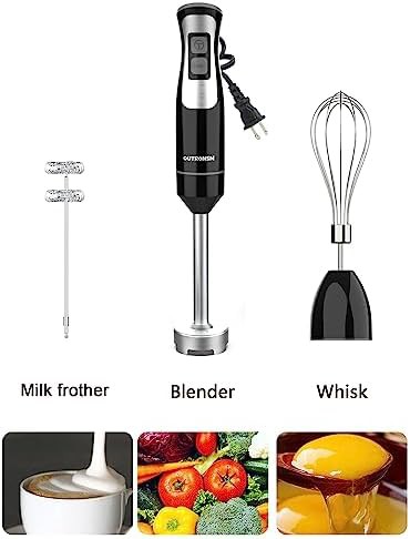 Black Four Point Blade Blender — photo 3