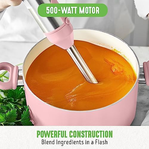 Black Multi Speed Corded Stick Blender — photo 5