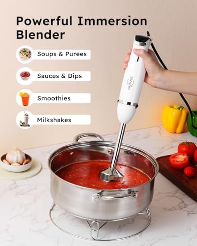 White Three in One Frother Blender — photo 3
