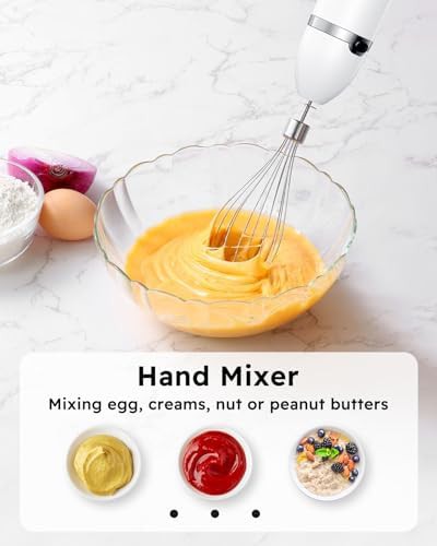 White Three in One Frother Blender — photo 4