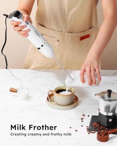 White Three in One Frother Blender — photo 5