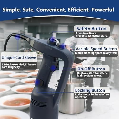 Vonci 350W 12 inch commercial stick blender — photo 3