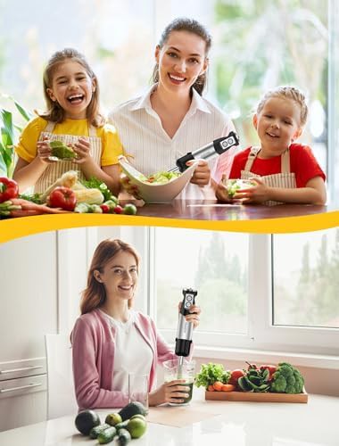 Handheld 12 Speed 6-in-1 Immersion Blender Set — photo 5