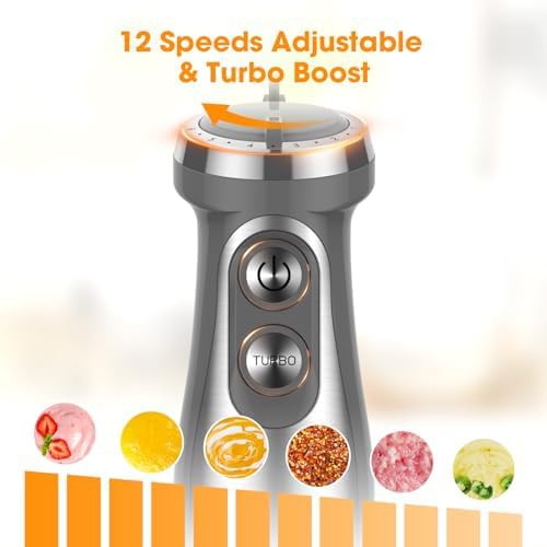 FUNAVO.vo 1000W anti-scratch hand blender — photo 5