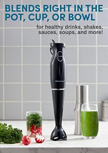 Charcoal black two speed immersion blender — photo 5