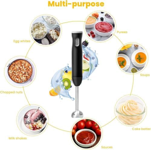 Cordless Handheld Stick Blender with Whisk — photo 5