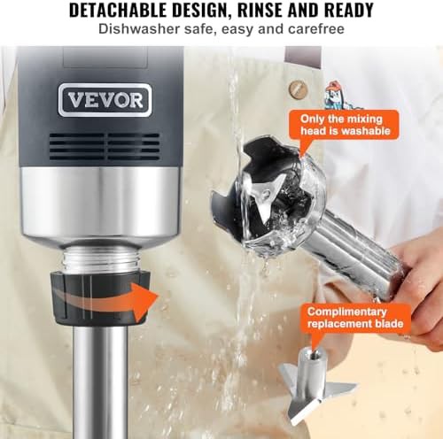 Variable speed 12 inch heavy duty stick mixer — photo 3