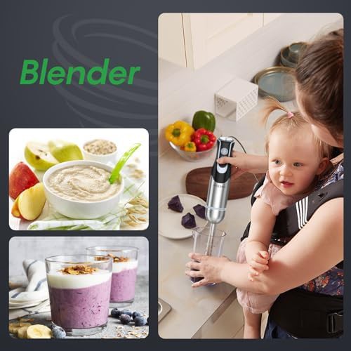 Four in One Stainless Steel Hand Blender — photo 3
