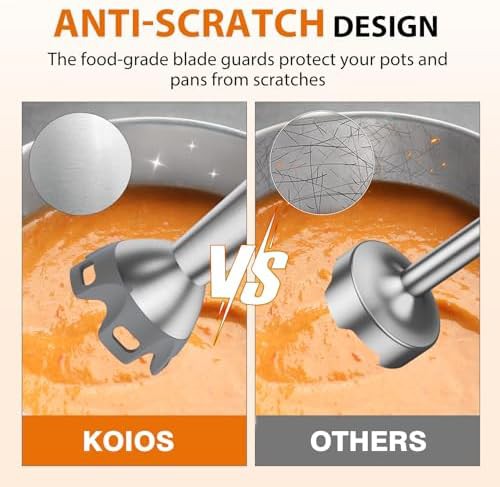 Anti scratch three in one stick blender — photo 3