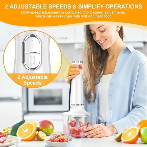 Ecunafix 5-in-1 Hand Blender With Titanium Blades — photo 3