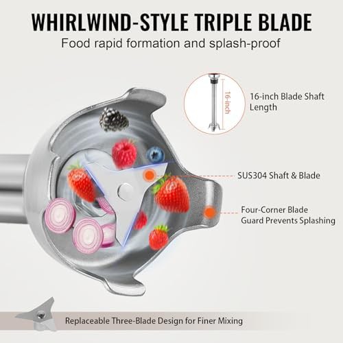Stepless variable speed 16 inch hand mixer — photo 5