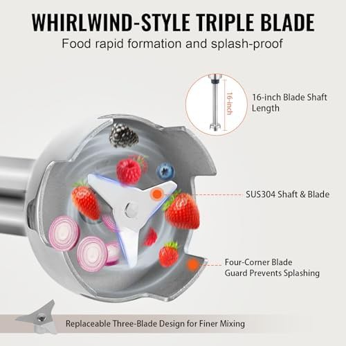 500w 16 inch stepless variable speed mixer — photo 5