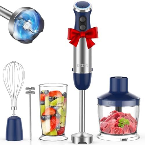 Blue 12 speed adjustable emulsifier blender