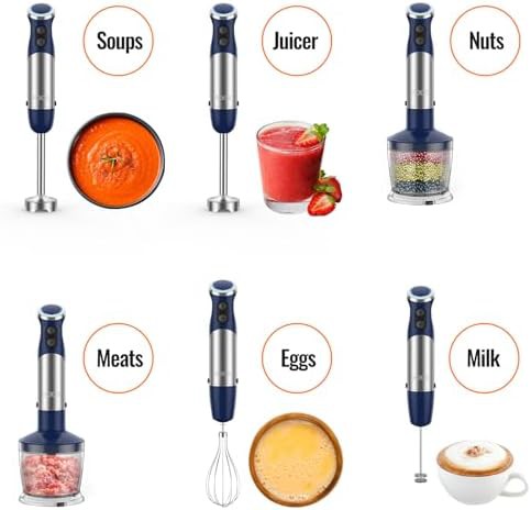 Blue 12 speed adjustable emulsifier blender — photo 3