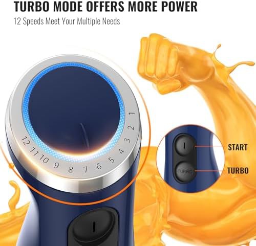 Blue 12 speed adjustable emulsifier blender — photo 4