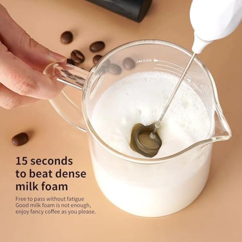 Cordless Handheld Blender with Turbo Mode and Whisk — photo 4