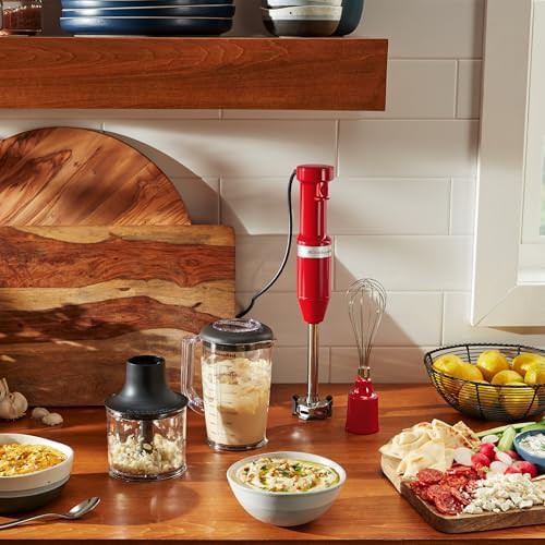 Variable speed corded immersion blender with whisk — photo 3