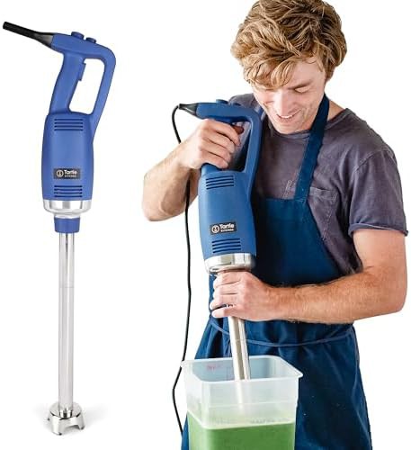 High power commercial blender with 20 in shaft