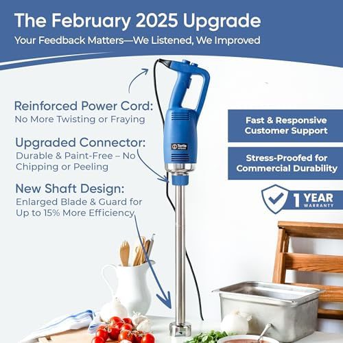 Heavy Duty Commercial Blender with 22 Inch Shaft — photo 4