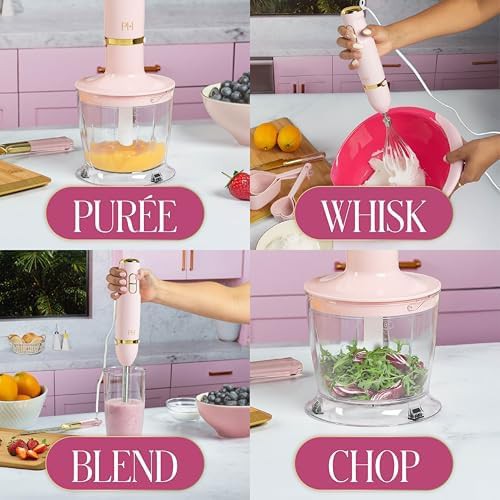 Pink and Gold Three in One Blender Set — photo 4