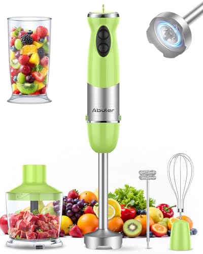 Immersion Blender Handheld 1000W 5 in 1 Corded Stick Hand Blender
