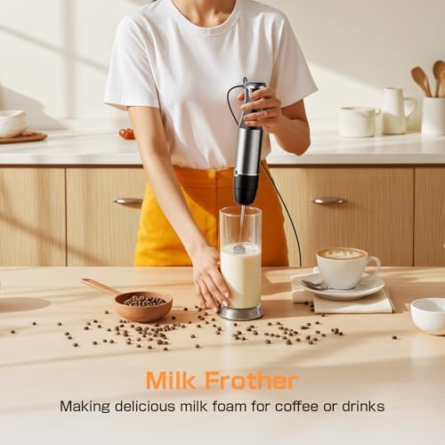 Immersion Blender Handheld 3-in-1 Hand Blender Set 1100W Heavy Duty — photo 5