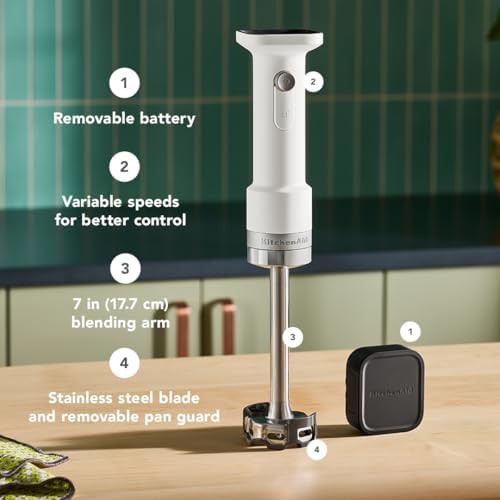 KitchenAid Go cordless hand blender battery included — photo 3