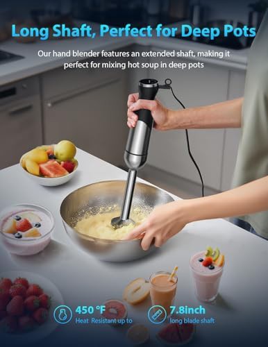 Grey brushless motor hand blender — photo 5
